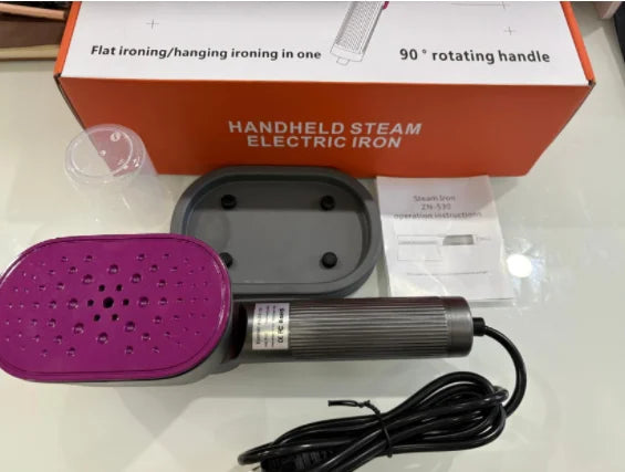 1000W 2-in-1 Dry Steam Iron and Garment Steamer ElectricPortable Mini Clothes Ironing Machine for Household