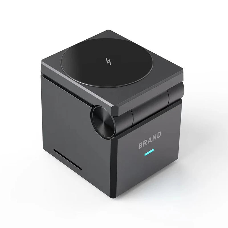 Mag-Cube™ 3-in-1 Magnetic Wireless Charging Station - iPhone, Watch, AirPods