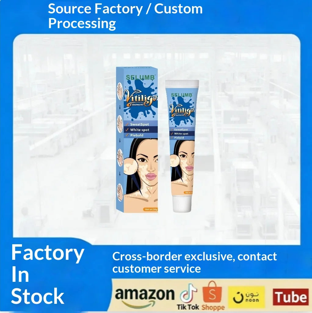SELUMB Vitiligo & Pityriasis Alba Treatment Cleansing Soft Cream 20g for Body All Skin Types External Use